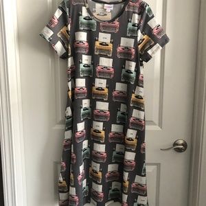 Lularoe Typewriter Jessie -- IT HAS POCKETS!!!